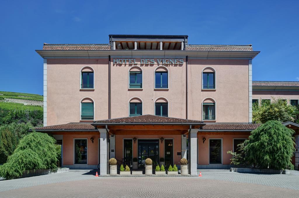 Hotel H\u00F4tel Des Vignes Saint-Léonard Exterior foto